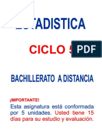 Estadistica Ciclo