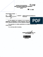 DPWH Specifications For Waterstops