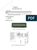 Praktek 6 AVR Display Data Pada LCD