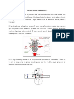 Proceso de Laminado