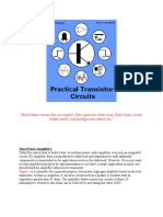 Practical Transistor Circuits