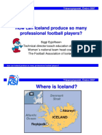 How Can Iceland Produce So Many Professional Football Players