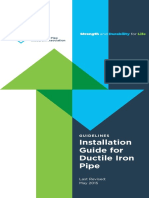 Ductile Iron Pipe Installation Guide 05 2015