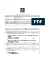 Smu Mba Assignment