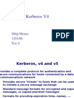 Kerberos V4: Dilip Meena 1291/06 Ece 4