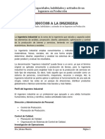 Capacidades y Habilidades de Un Ingeniero Industrial