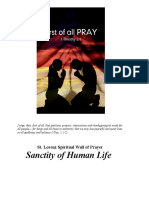 Sanctity of Life - Abortion