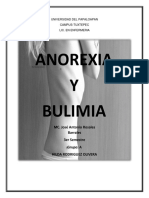 Anorexia y Bulimia