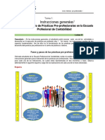 TEMA 1 Orientaciones Generales de Prácticas Pre Profesionales