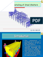 Design & Detailing of Steel Shelter Final