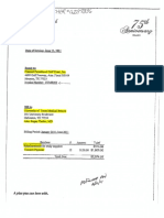 Invoice Between UTMB Galveston and Planned Parenthood Gulf Coast