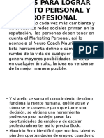 Claves para Lograr El Éxito Personal y Profesional