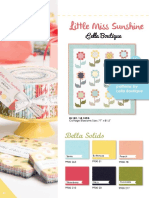 Bella Solids: Patterns by Lella Boutique