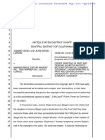 Laura Siegel Larson Et Al. v. Warner Bros. Entertainment, Inc. Et Al., Case No. CV 04-8400 (USDC CDCA 2004), Larson's March 26, 2008 Ruling