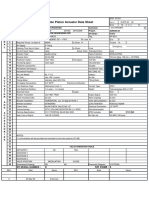 SC/V Pneumatic Piston Actuator Data Sheet: G E N E R A L