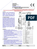 Installation / Operation / Maintenance Instructions Magnetic Level Gauge