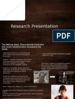 Research Presentation