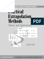 Practical Extrapolation Methods