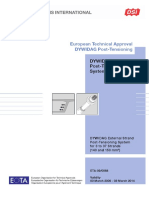 DSI DYWIDAG ETA-09-0068 DYWIDAG External Strand Post-Tensioning System For 3 To 37 Strands e 01