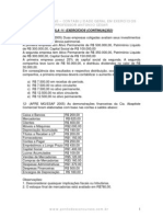 Contabilidade Geral - Exercícios - Aula11 Exercícios2