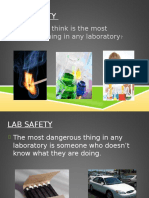 Lab Safety: What Do You Think Is The Most Dangerous Thing in Any Laboratory