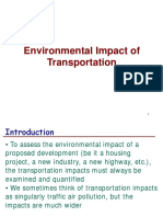 Lecture On Env Impact of Transportation