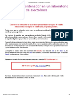 Convierte Tu Ordenador en Un Laboratorio de Electrónica PDF