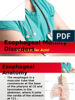 Esophageal Motility Disorders