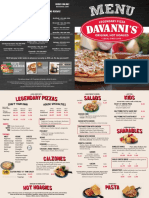 Davannis Full Menu 201505181