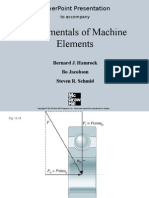 Fundamentals of Machine Elements: Powerpoint Presentation