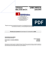 Informe - 2010 Farmacias Benavides