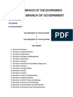 Executive Branch of The Government