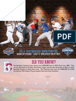 2016 Brooklyn Cyclones Marketing Deck