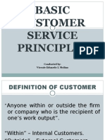 Basic Customer Service Principles-Important