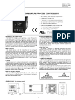 Manual Controlador de Temperatura Red Lion