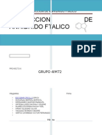 Diseño Basico de Procesos Anhidrido Ftalico