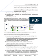 Partition of Slag Phases in The Treatment and Pouring of Ductile Iron