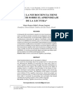 20131-1. Neurociencia y Aprendizaje de La Lectura