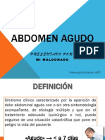 Abdomen Agudo Exposición