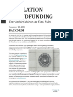 Regulation Crowdfunding CCA Distilled