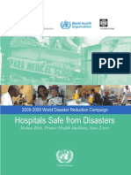 Disaster Resilient Hospital-Who