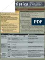 Statistics Equations and Answers - Qs