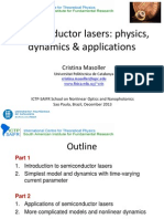 Semiconductor Lasers Masoller Ictp 2013