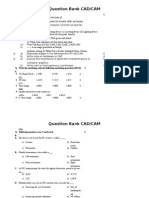 Question Bank CAD CAM