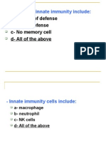 MCQ Immunology Basic