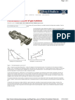 Performance Control of Gas Turbines