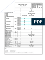 Steam Trap Data Sheet For: Warm Up Load Running Load