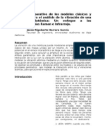 Estudio Comparativo de Los Modelos Clásicos y Cuánticos para El Análisis de La Vibración de Una Molécula Diatómica