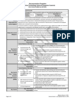 ITGCC Control Template