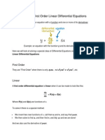 4 2 Solution of First Order Linear Differential Equations